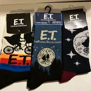 E.T. Theme Sock Set - 3‎ pair